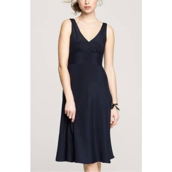 J. Crew Silk Formal Dress Size 2 - Picture 10 of 11